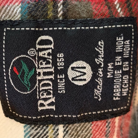 Redhead long sleeve shirt men’s size M has two pockets - Picture 5 of 5
